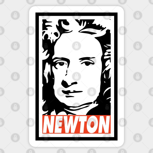 NEWTON Sticker by Nerd_art